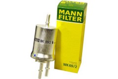 Фильтр топливный для VW JETTA III (1K2) 1.6 2005-2010, код двигателя BSE,BSF,CCSA, V см3 1595, кВт 75, л.с. 102, бензин, MANN-FILTER WK692