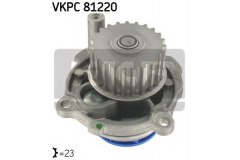 Водяная помпа VKPC81220 для VW JETTA III (1K2) 1.6 2005-2010, код двигателя BSE,BSF,CCSA, V см3 1595, кВт 75, л.с. 102, бензин, Skf VKPC81220